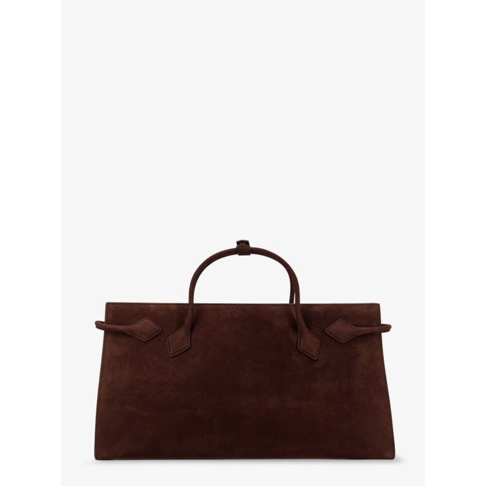 Alaia Women Suede Hand Tote Bag - Picture 4 of 5